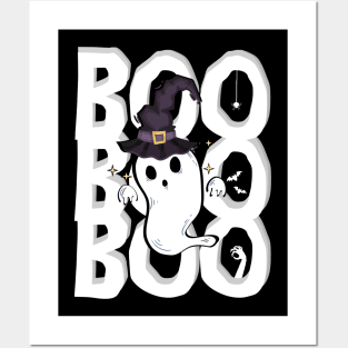 Boo - cute little ghost Posters and Art